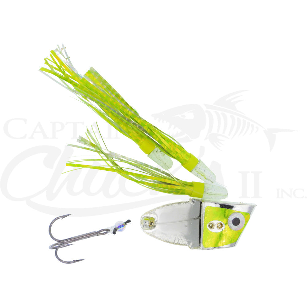 Big Weenie Meat Rig Chartreuse Chrome