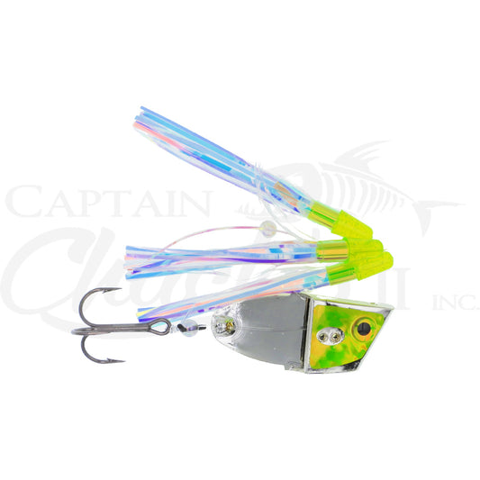 Big Weenie Meat Rig Chrome Chartreuse Electric