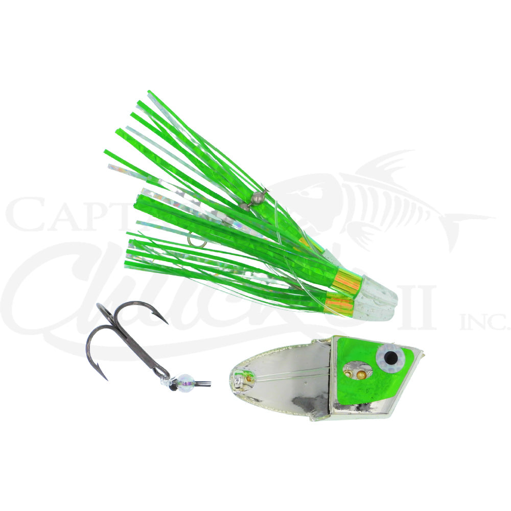 Big Weenie Meat Rig Chrome Green Electric