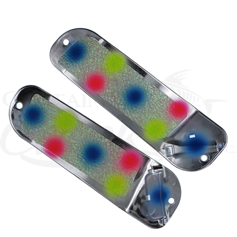 Flip Fin Paddle 8" Chrome Crush Glow Wonderbread