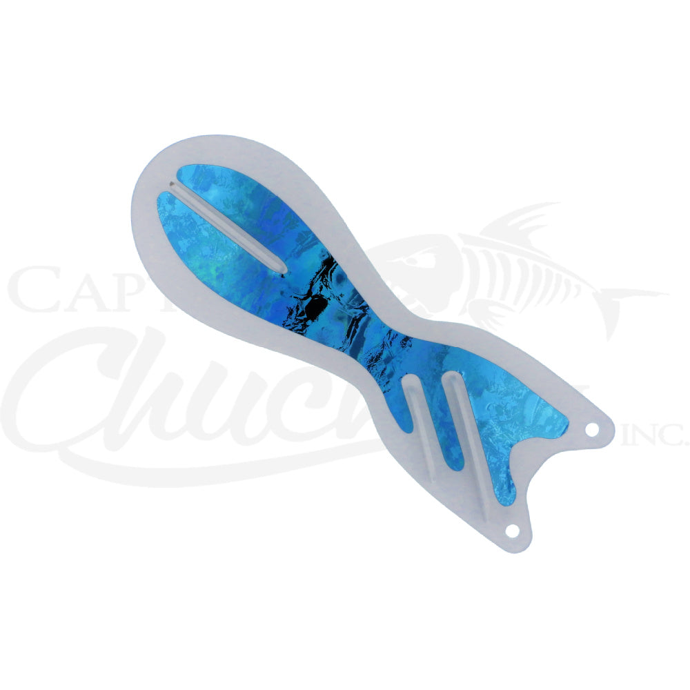 Spindoctor 10 Inch White- Blue/Crush Glow