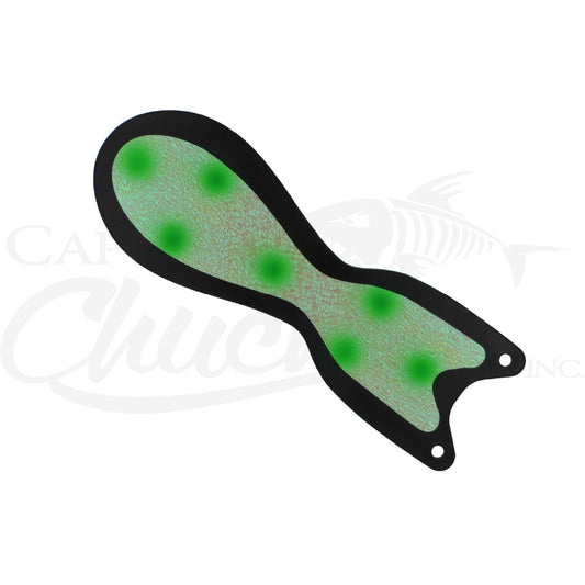 Spindoctor 8 Inch Black / Green Dot