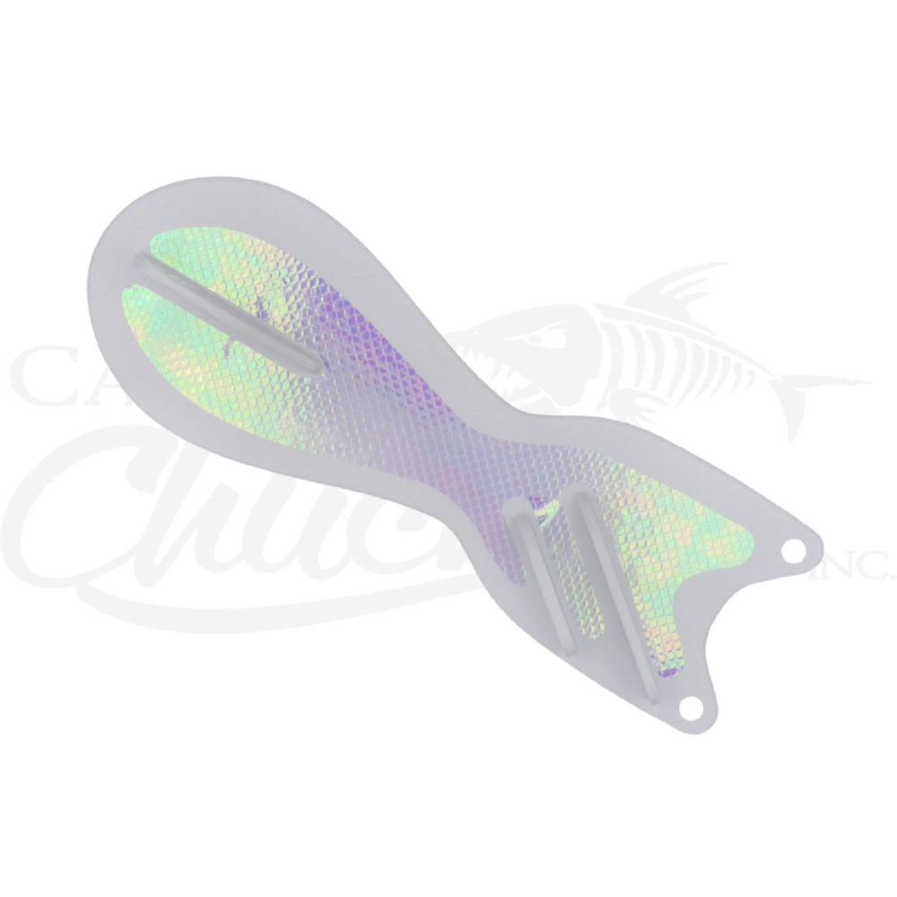 Spindoctor 10 Inch White UV Fishscale