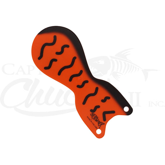 Spindoctor 6 Inch Orange Squiggle