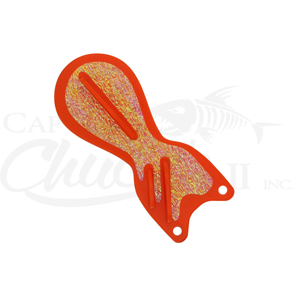 Spindoctor 6 Inch Orange Squiggle