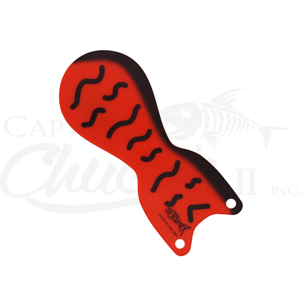 Spindoctor 6 Inch Red Squiggle – Captain Chuck's II