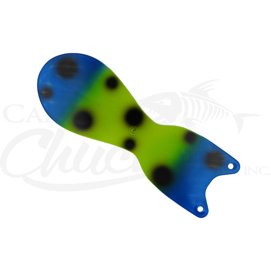 Spindoctor 10 Inch Blue Chrome Frog