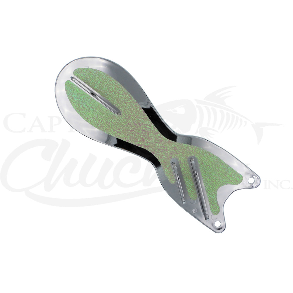 Spindoctor 10 Inch Chrome Green Stud