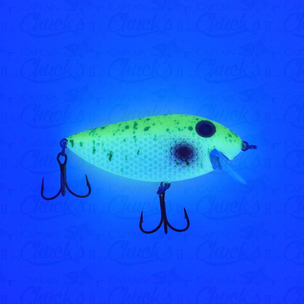 Killer Fish Chartreuse Glow Splatter UV