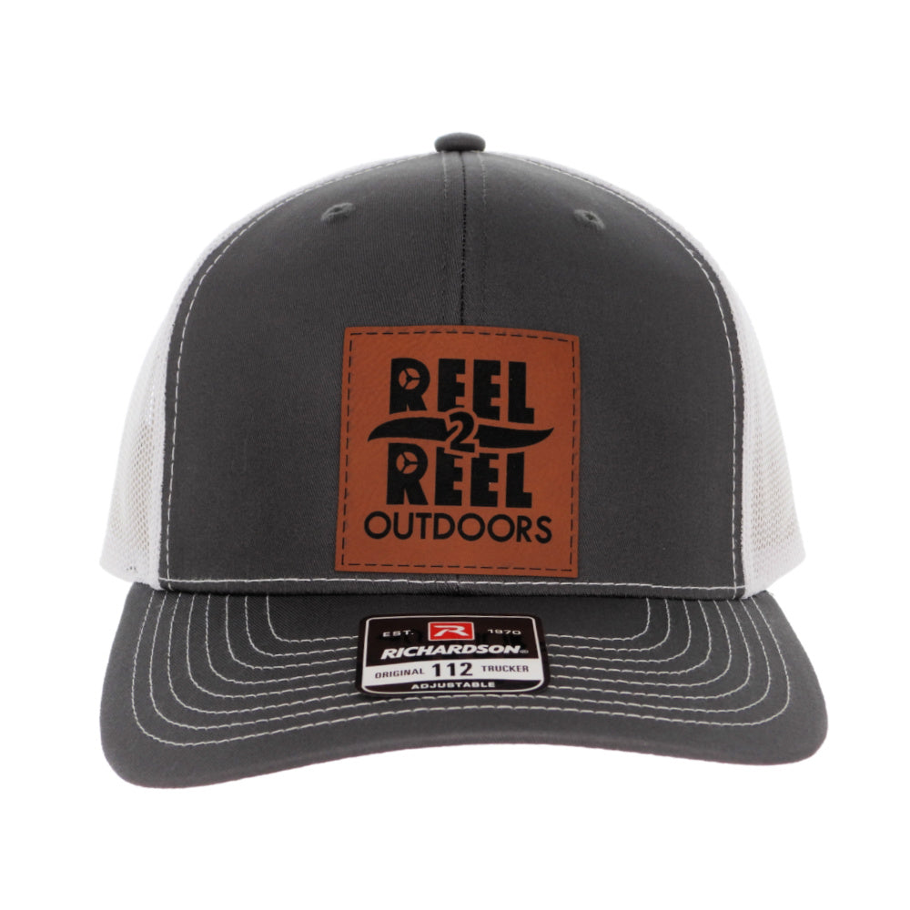 Grundens Reel 2 Reel Outdoors Hat Gray