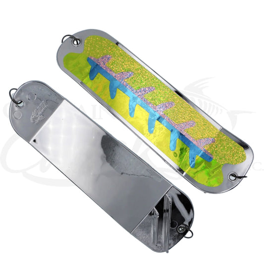 Flasher 8 Inch Mt Dew Stud UV Chrome