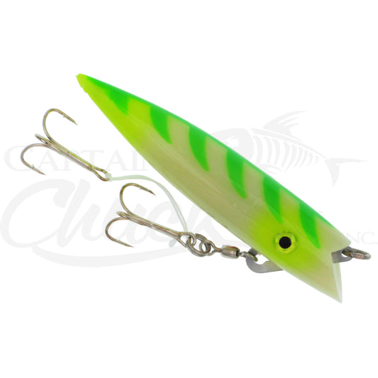 Plug Glow Green Ladder Chartreuse Gill & Tail Ace Hi