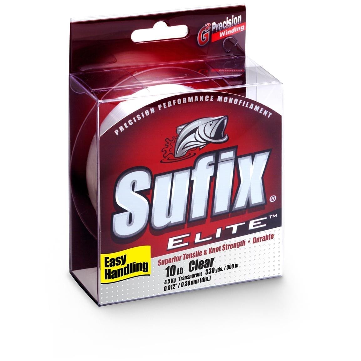 Sufix Elite Clear 6lb test 330yd spool new 6 lb 330 yd Free shipping